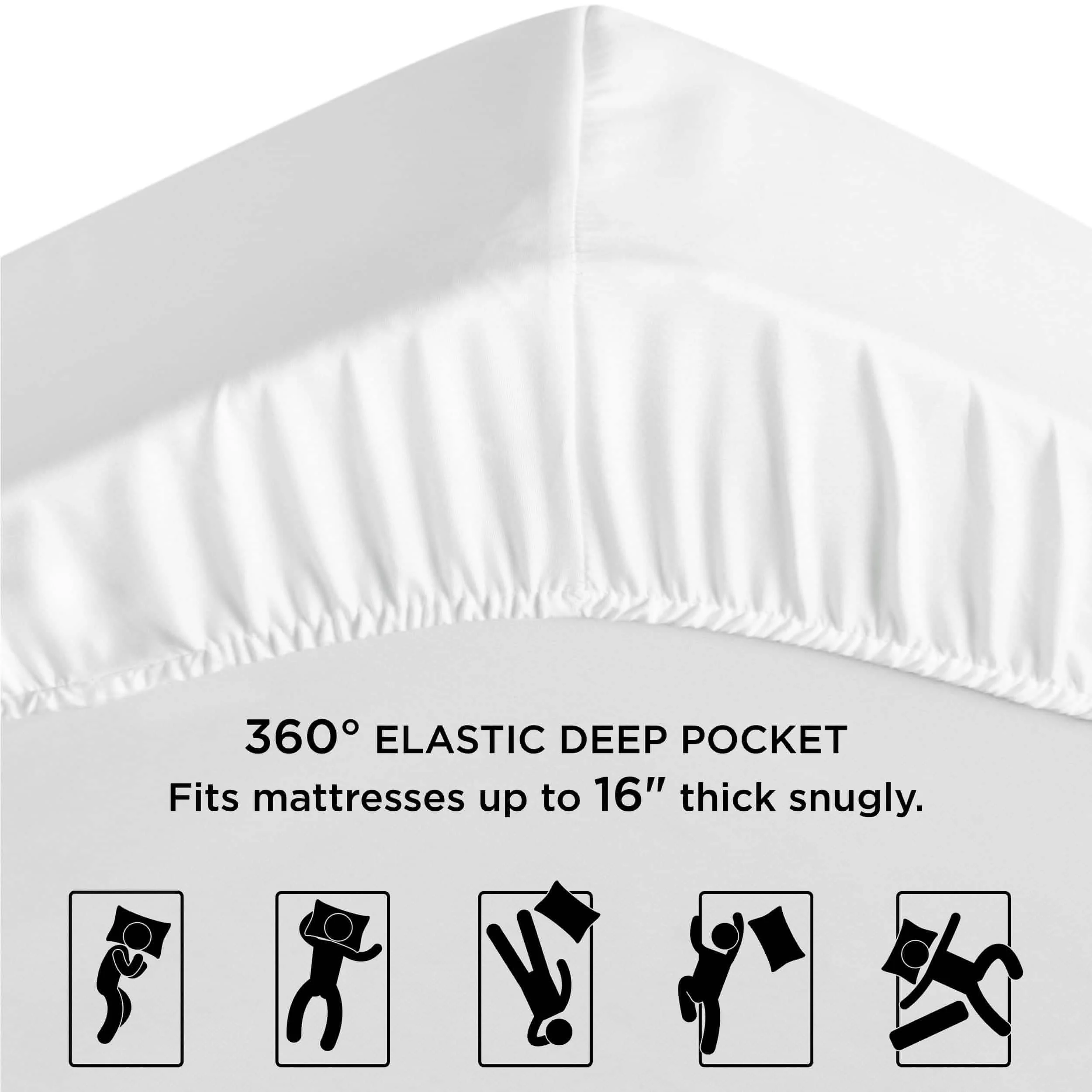 GentleSoft® Extra Deep Fitted sheet