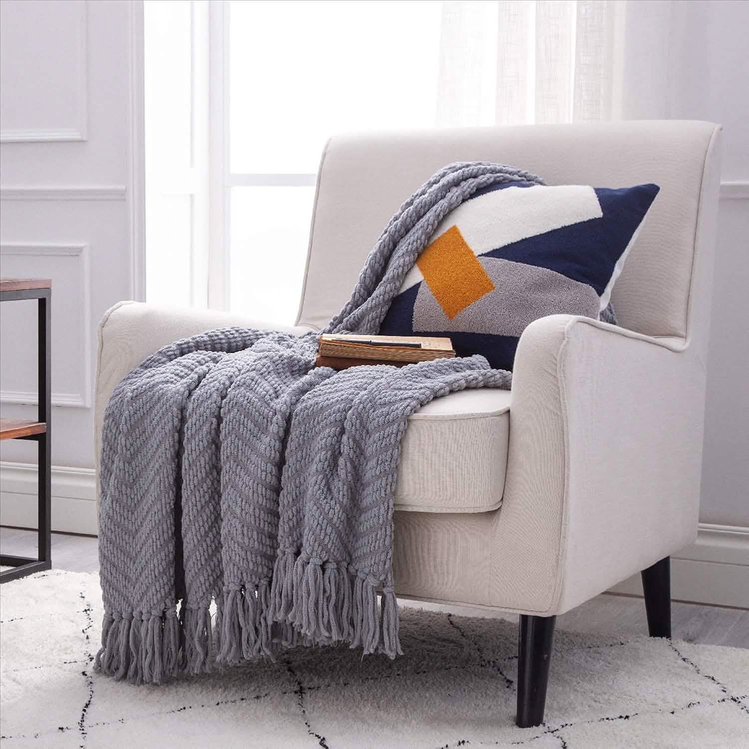 GentleSoft® GentleSoft Versatile Knit Woven Chenille Blanket