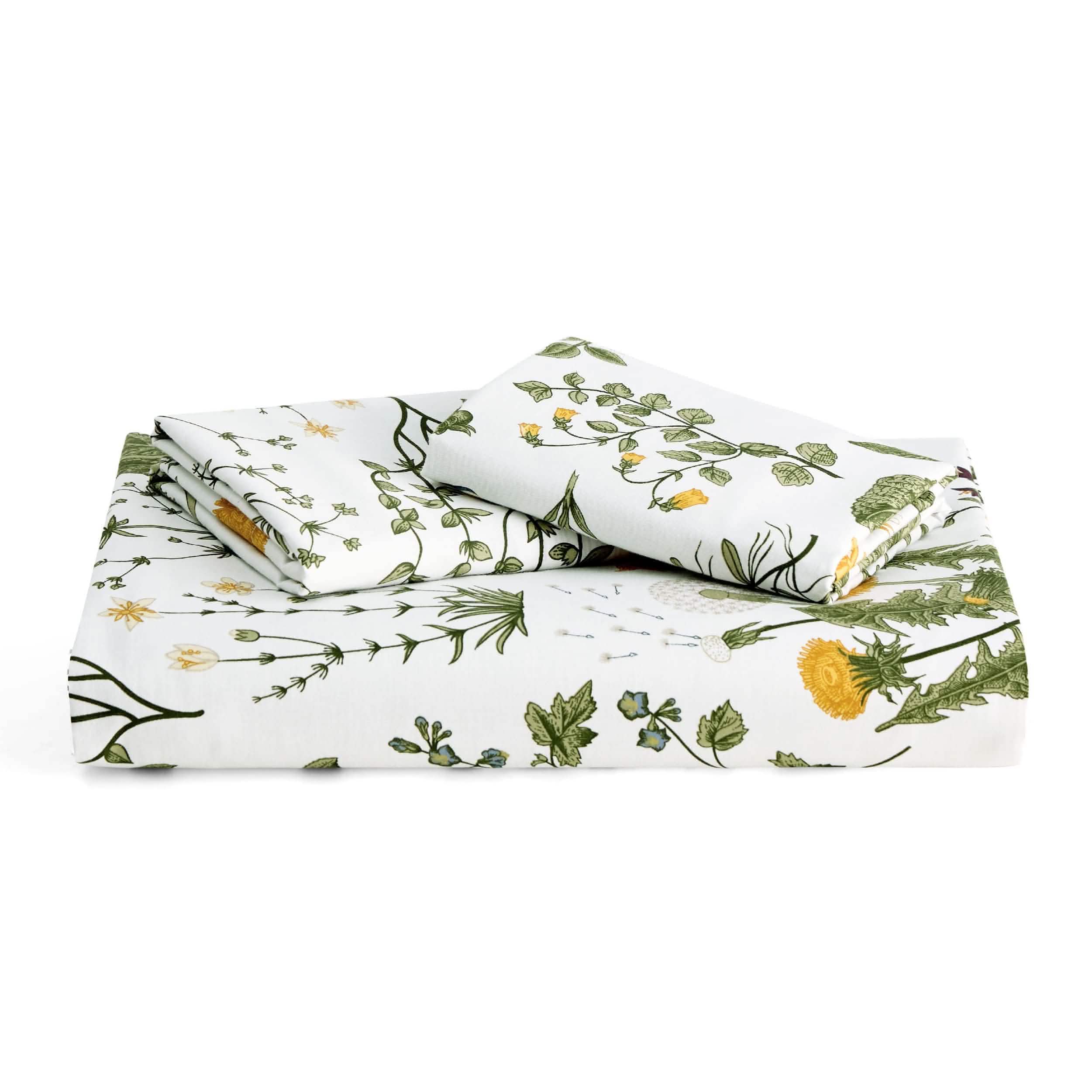 GentleSoft® 100% Cotton Patterned Duvet Cover Set