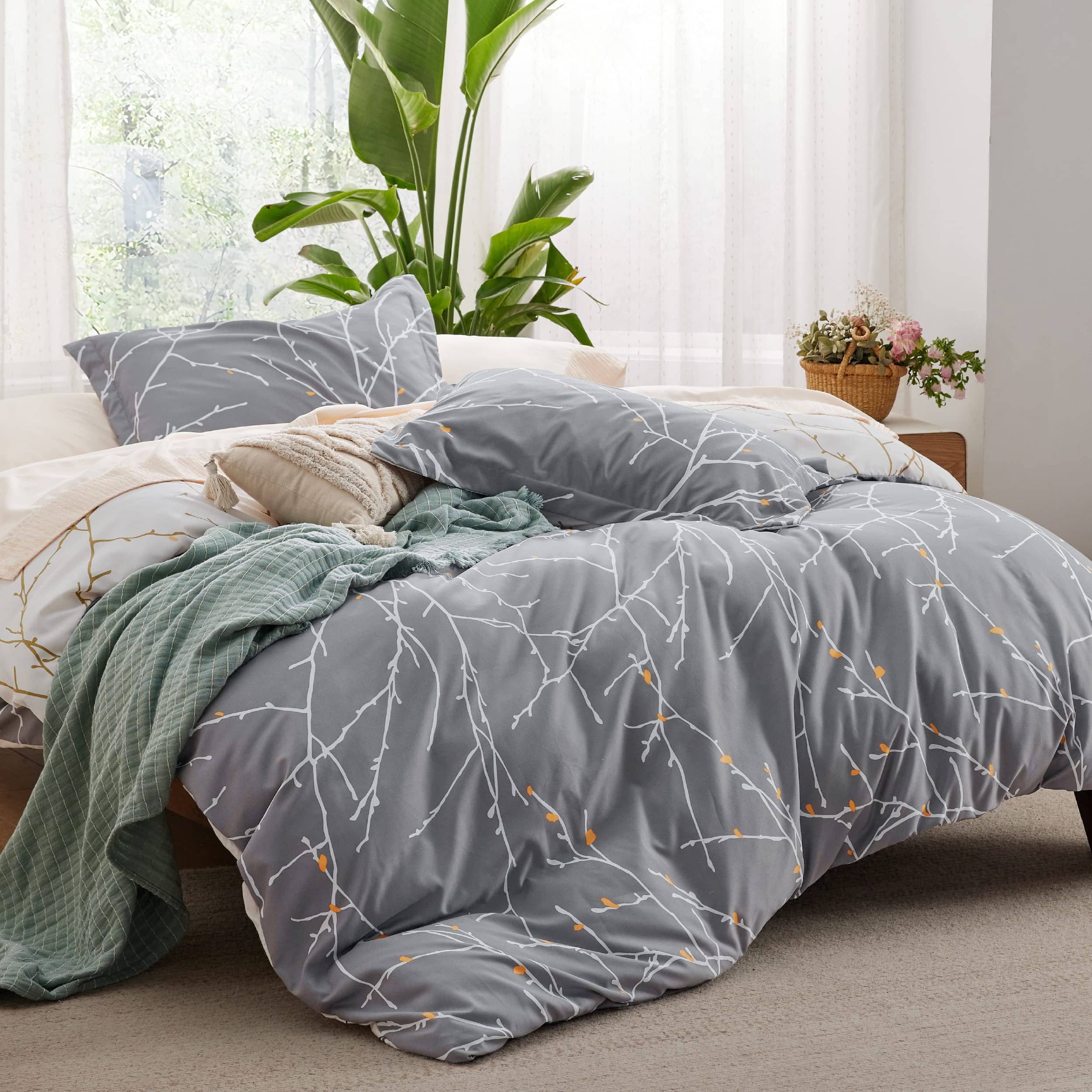 GentleSoft® Microfiber Duvet Cover Set Twin