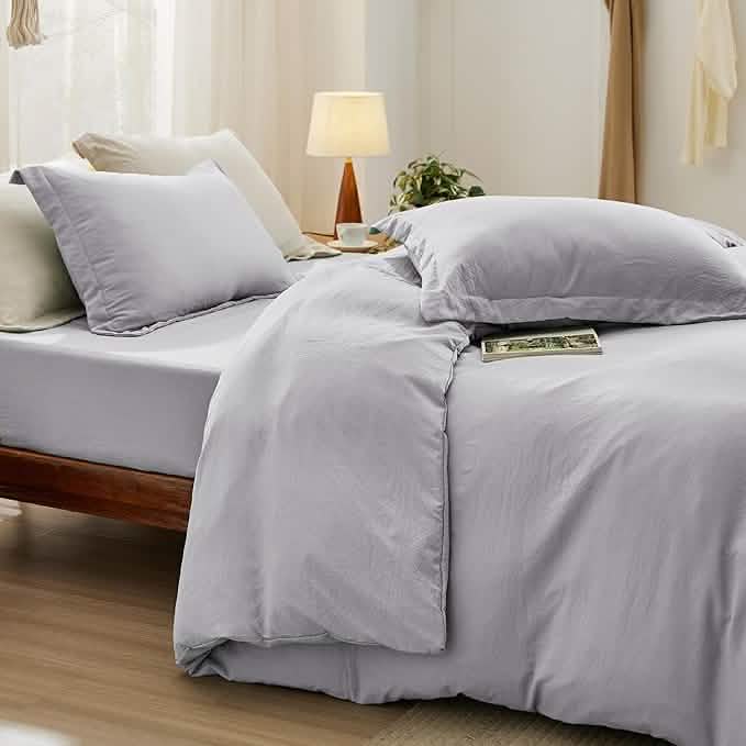 GentleSoft® Prewashed Microfiber Duvet Cover Set