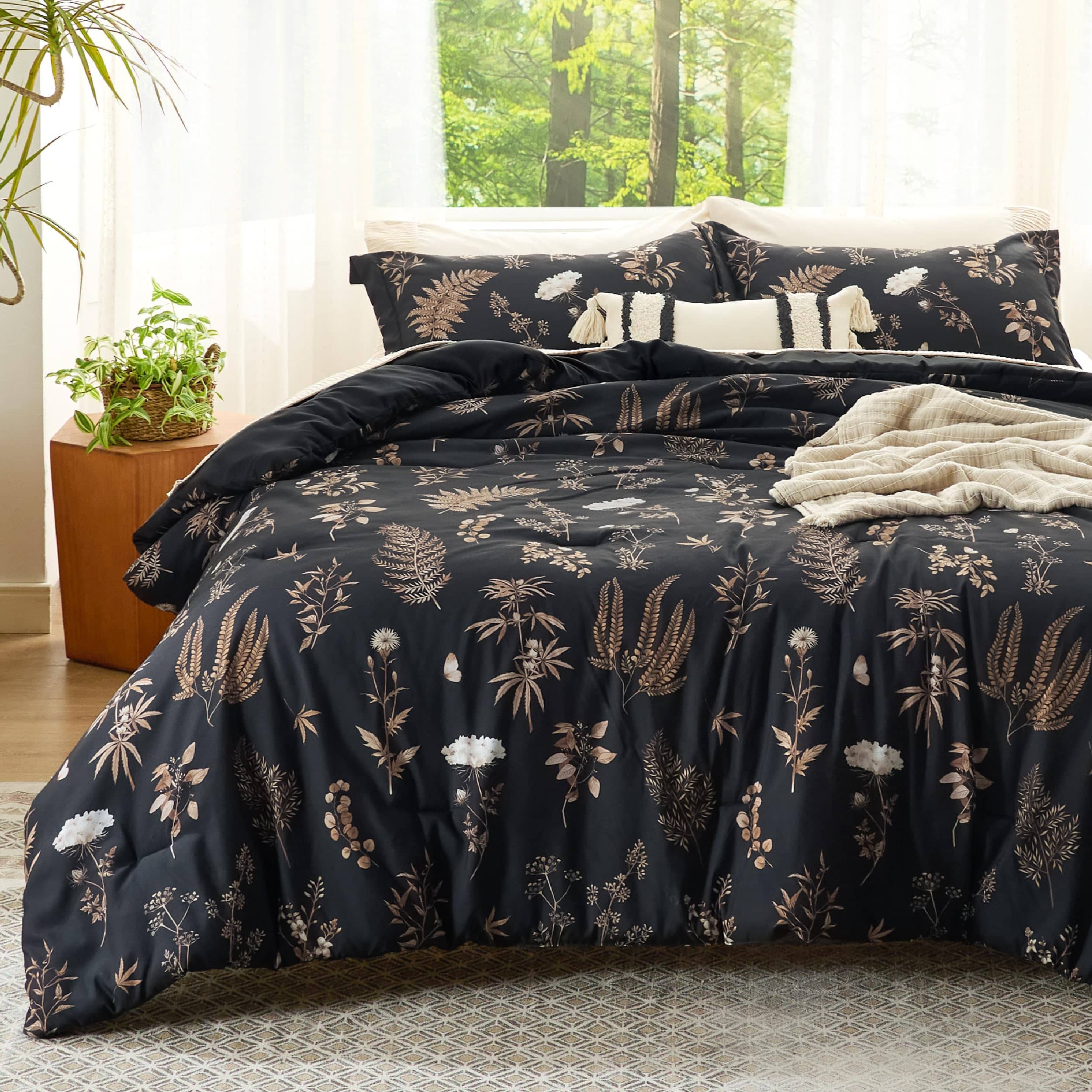 GentleSoft® Retro Botanical Comforter Set