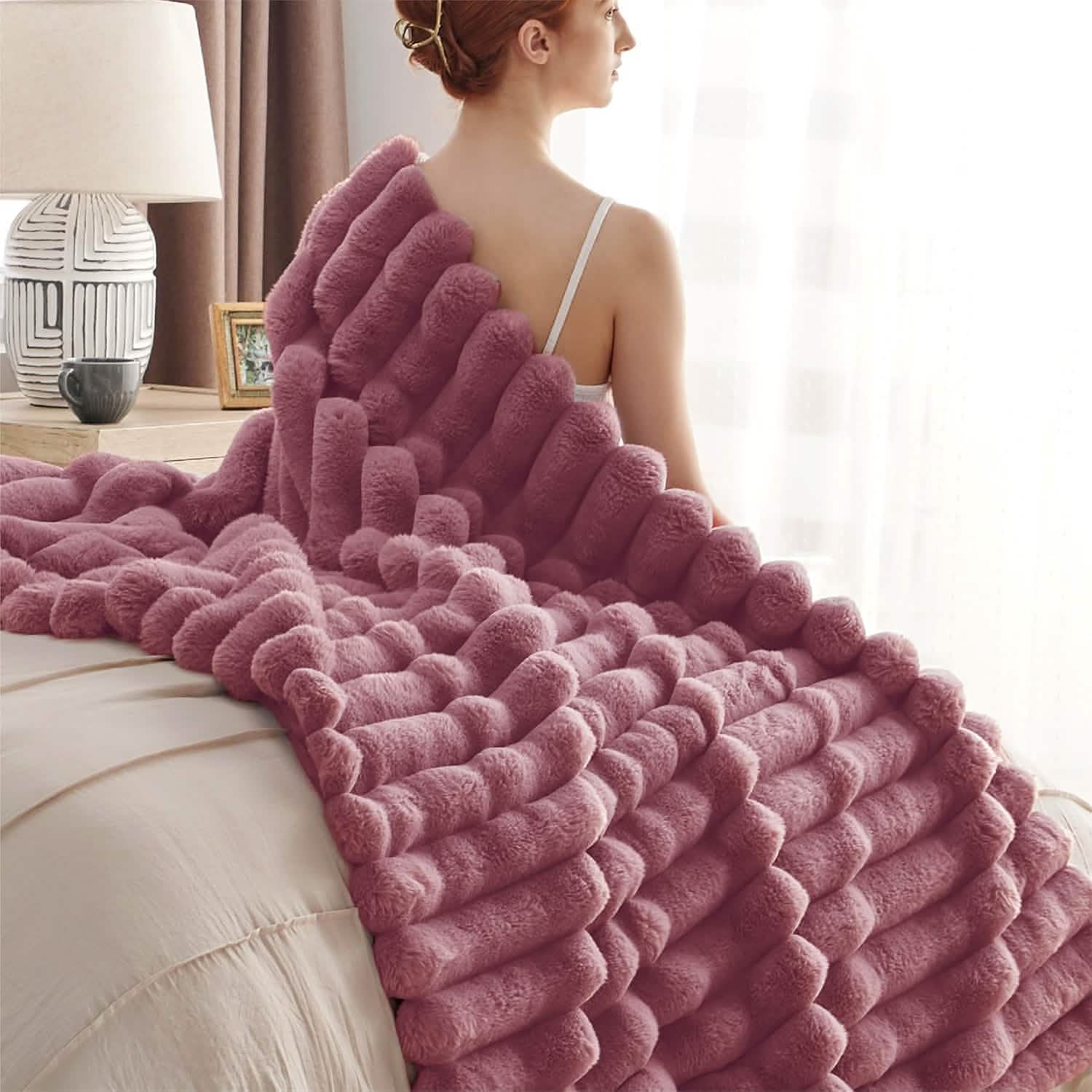 GentleSoft® Plush Stripe Blanket