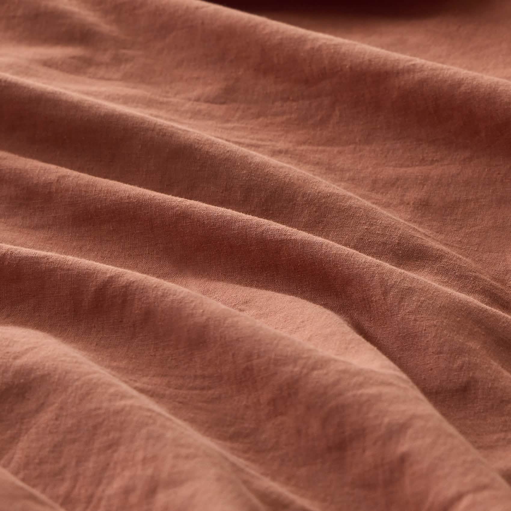 GentleSoft® Cotton Linen Hybrid Duvet Cover Set