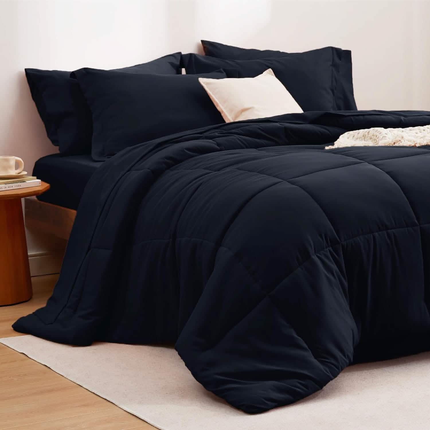 GentleSoft® Comforter Set - 7 Pieces Solid