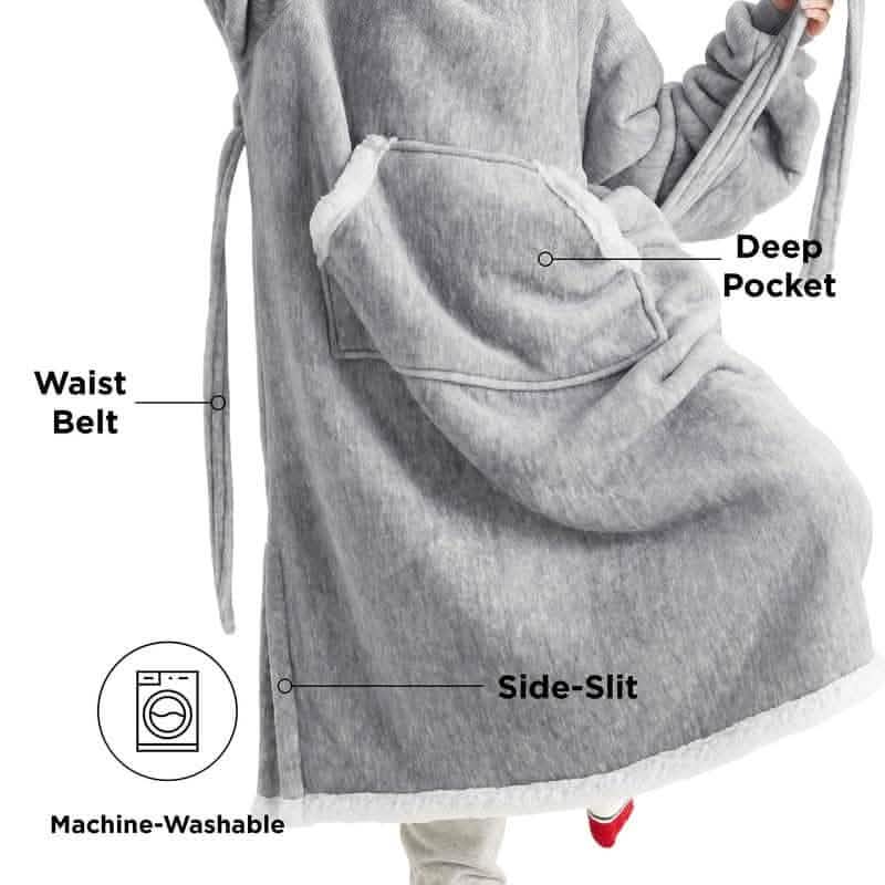 GentleSoft® Sherpa Fleece Wearable Blanket
