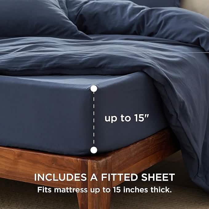 GentleSoft® Prewashed Microfiber Duvet Cover Set