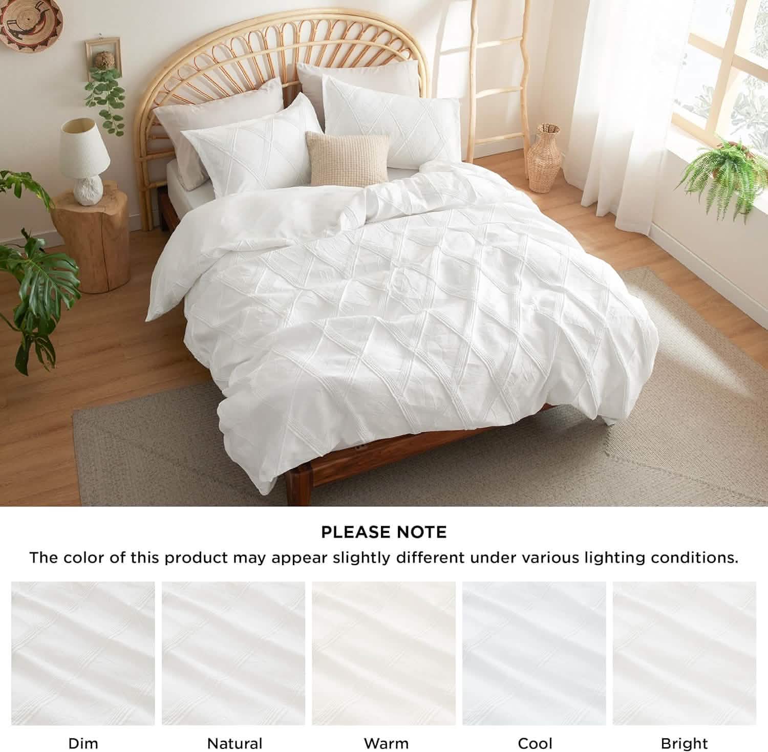 GentleSoft® Puffy Jacquard Comforter Set