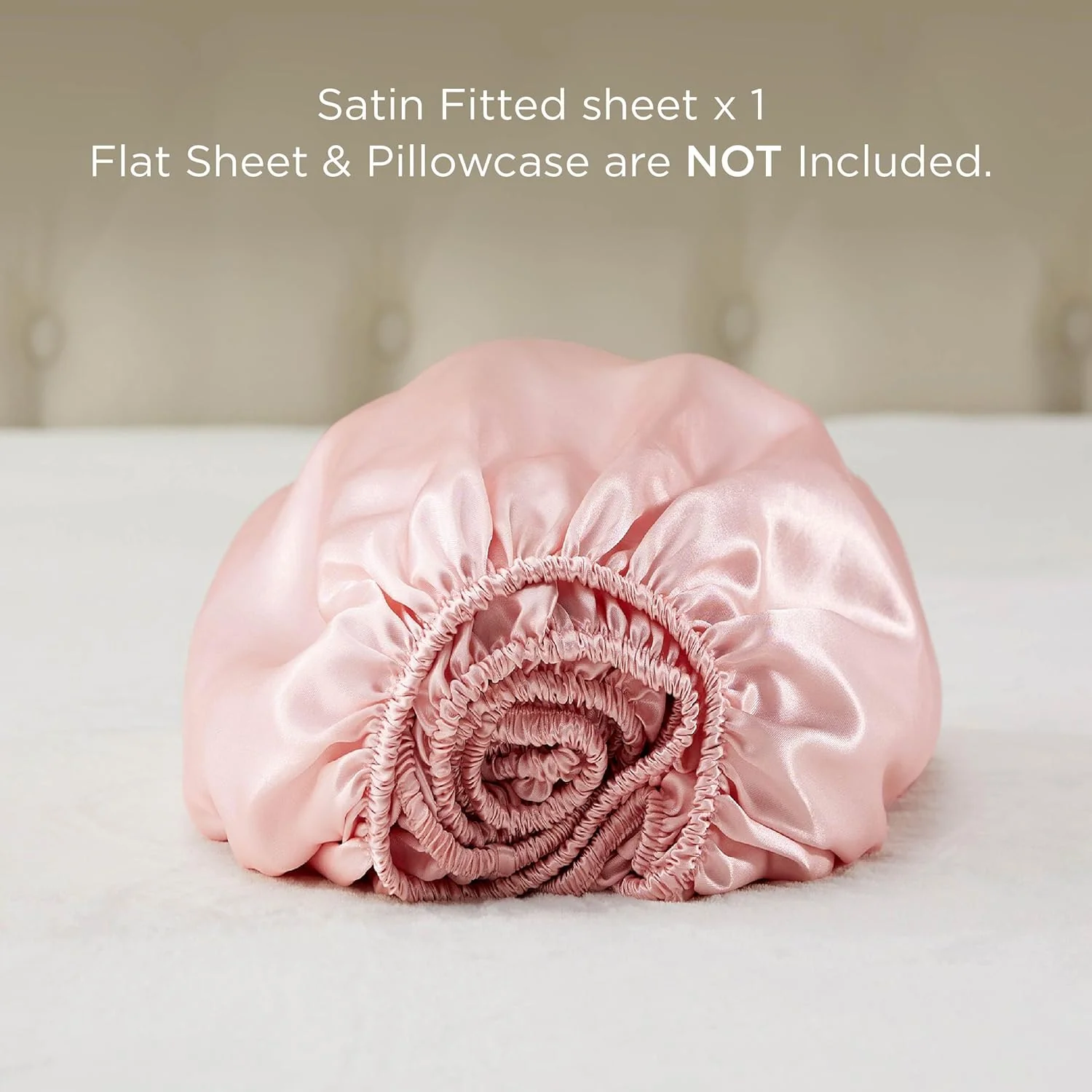 GentleSoft® Satin Fitted Sheet