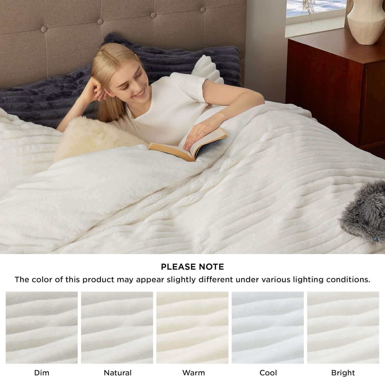 GentleSoft® Striped Flannel Duvet Cover Set