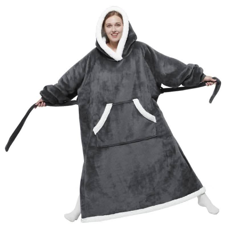 GentleSoft® Sherpa Fleece Wearable Blanket