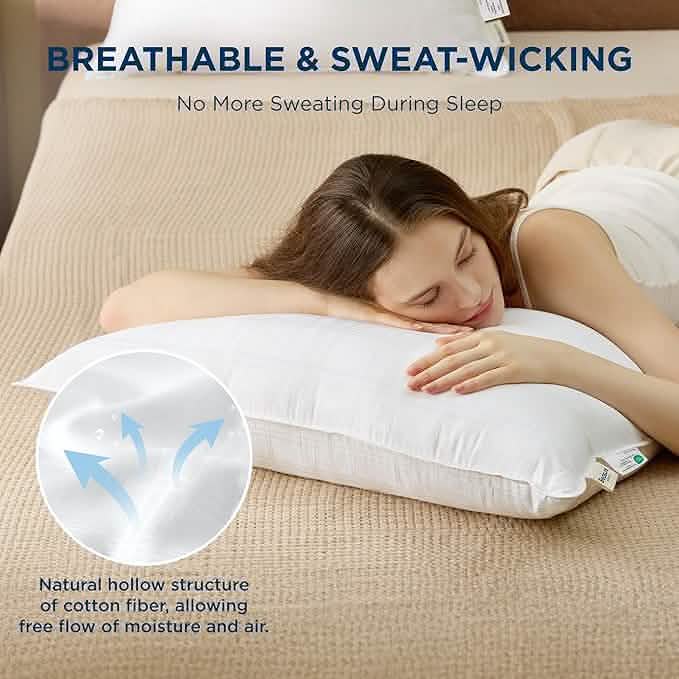 GentleSoft® Jacquard Cotton Pillow