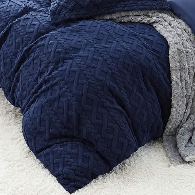 GentleSoft® Fluffy Boho Duvet Cover Set