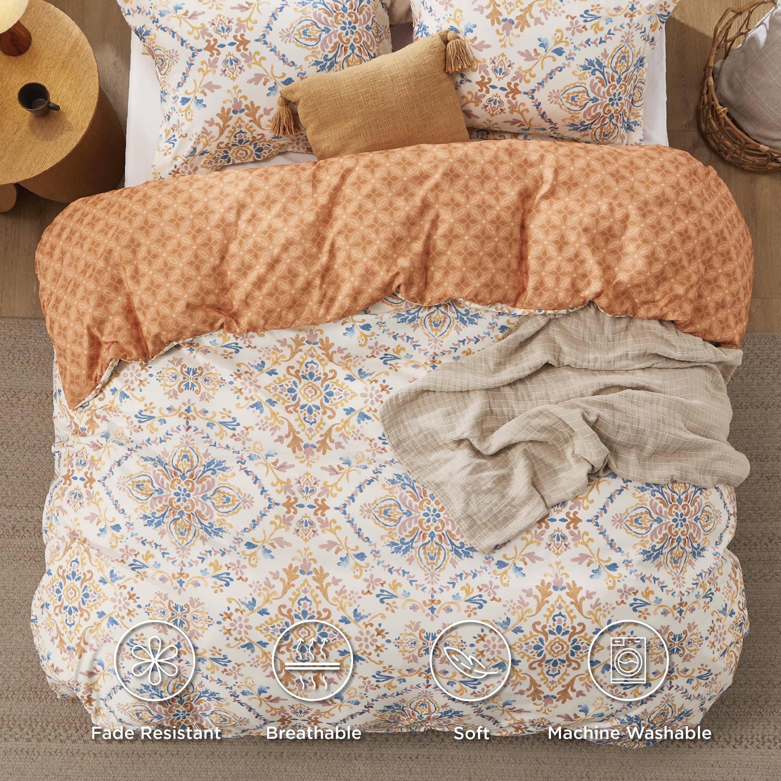 GentleSoft® Microfiber Duvet Cover Set Twin
