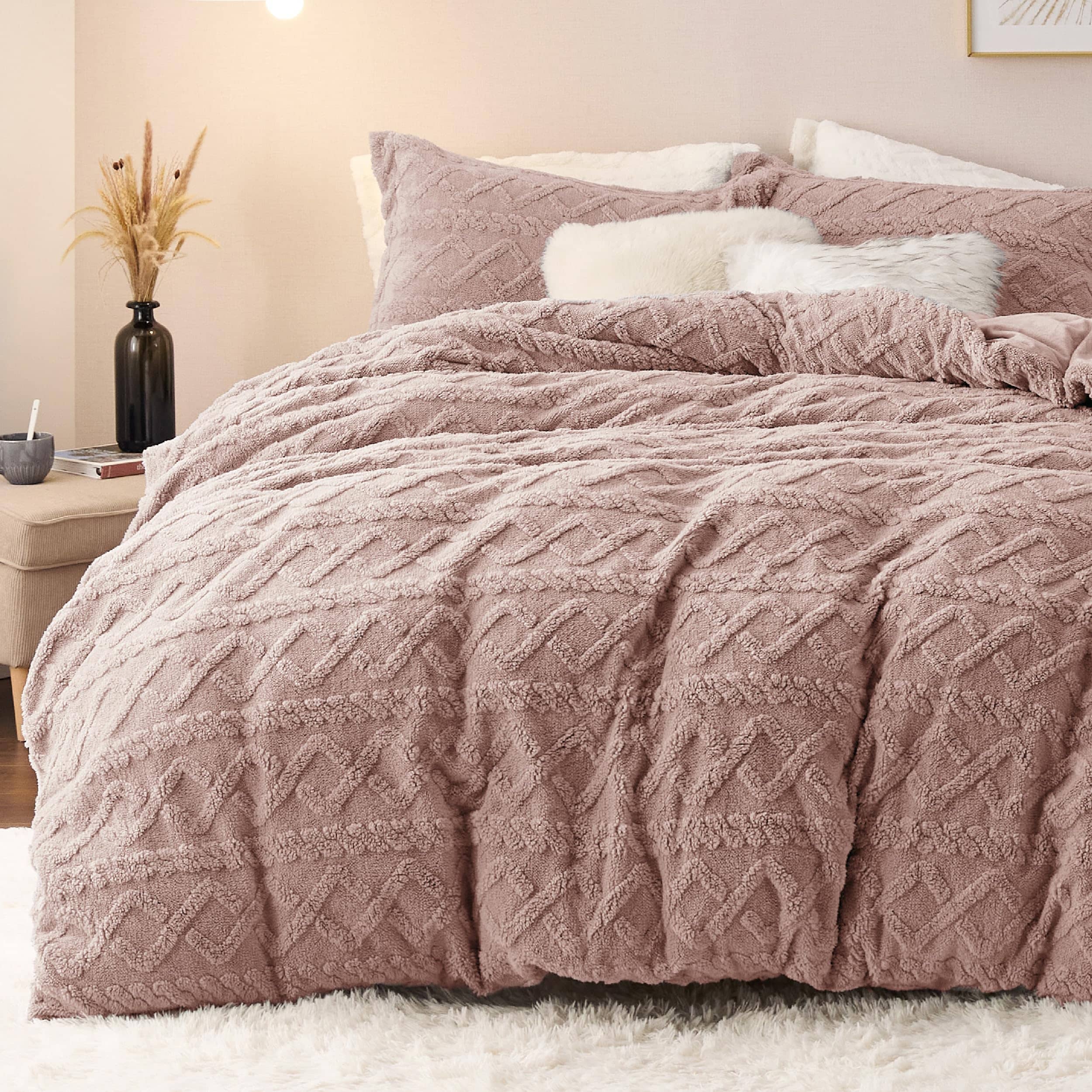 GentleSoft® Fluffy Boho Duvet Cover Set