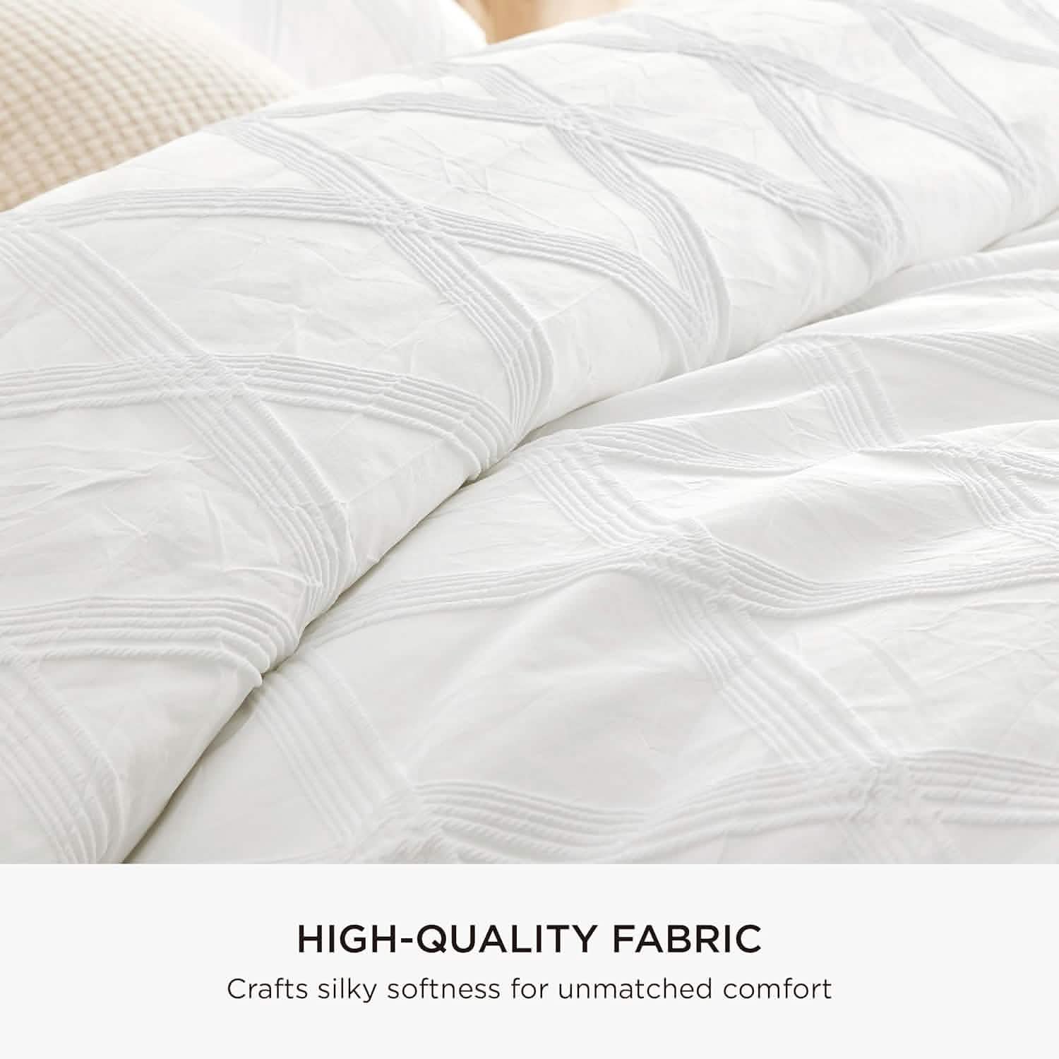 GentleSoft® Puffy Jacquard Comforter Set
