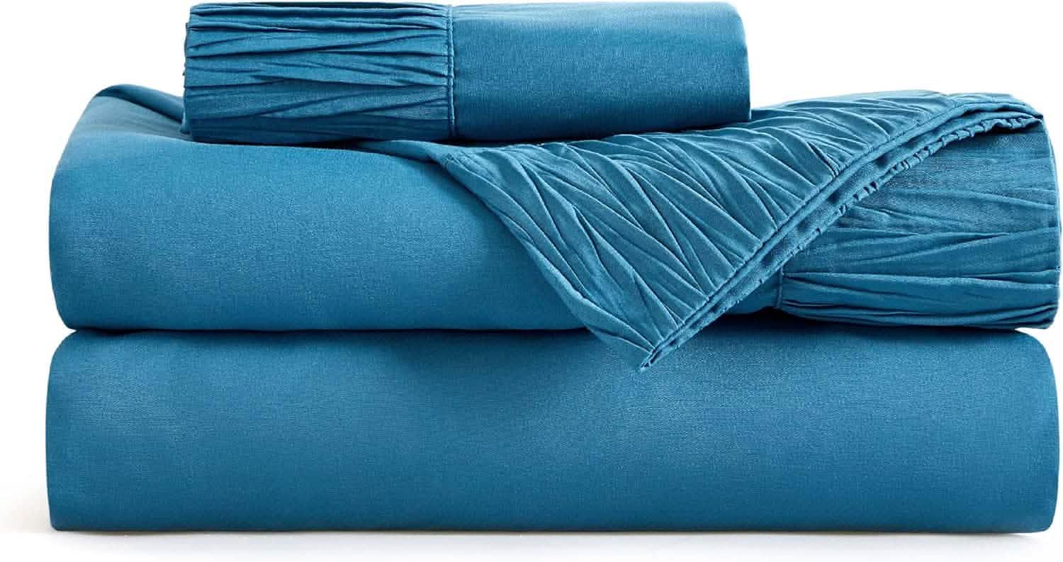 GentleSoft® Ruched Sheet Set