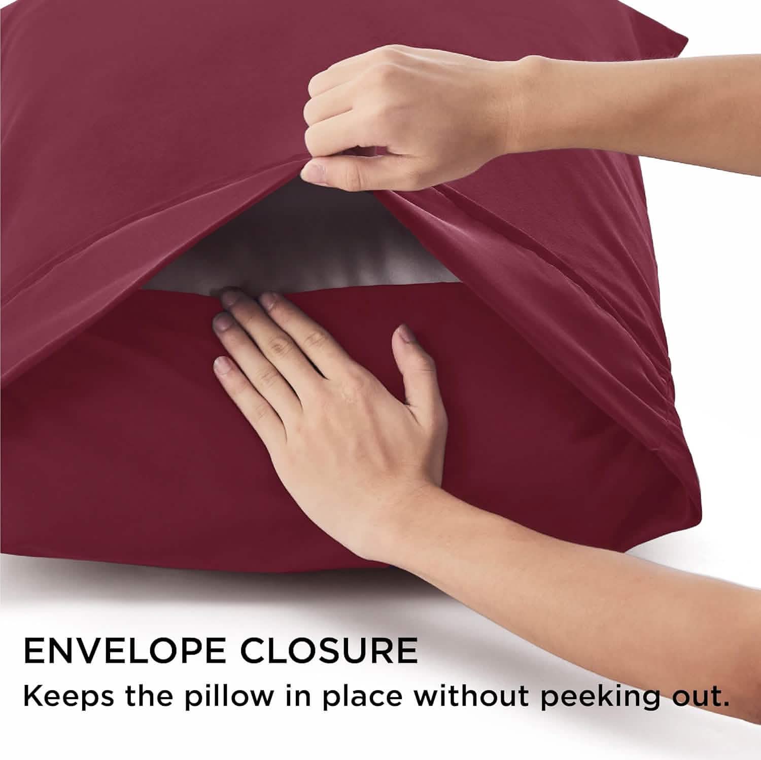 GentleSoft® Fade and Stain Resistant Microfiber Pillowcase