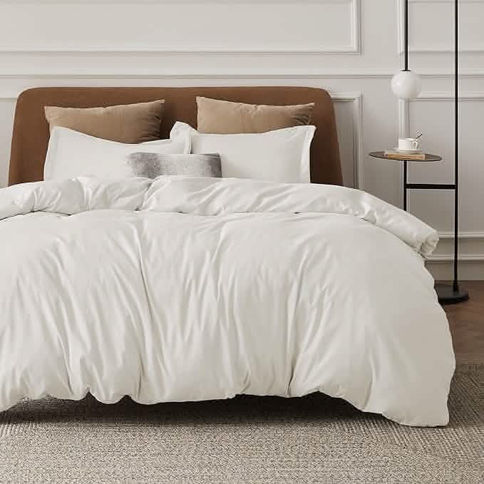GentleSoft® Brushed Microfiber Duvet Cover Sets With Fitted Sheet