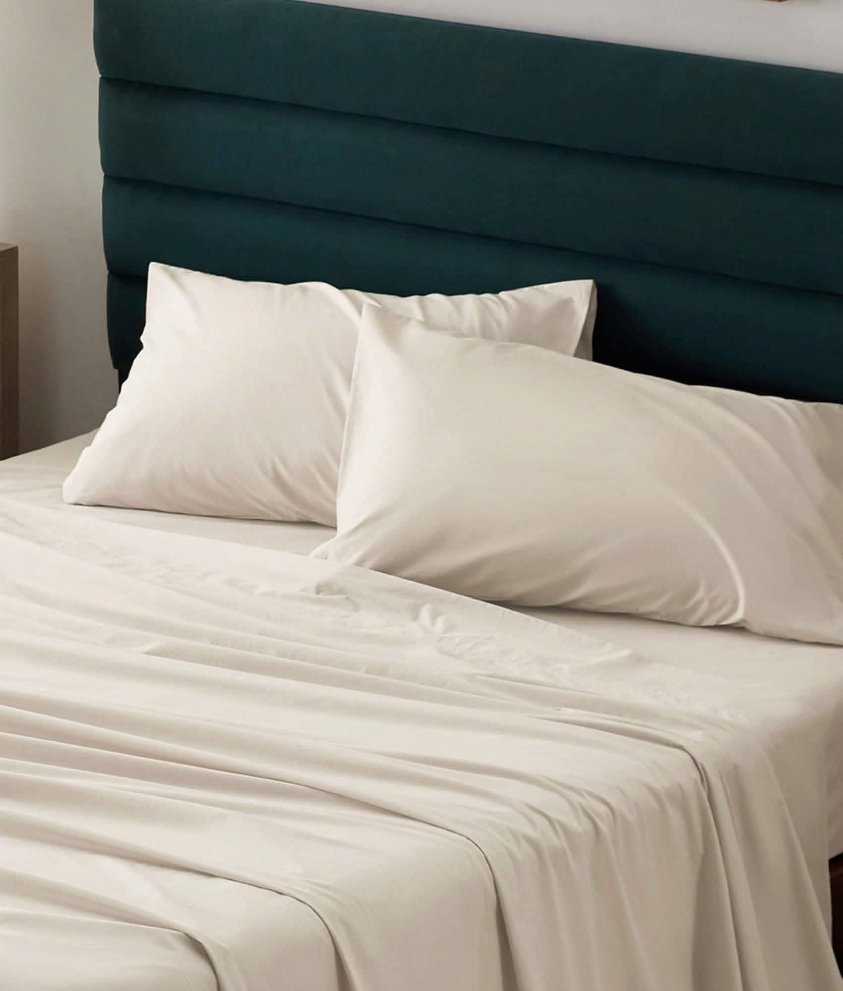 GentleSoft® Cotton Percale Weave Sheet Set