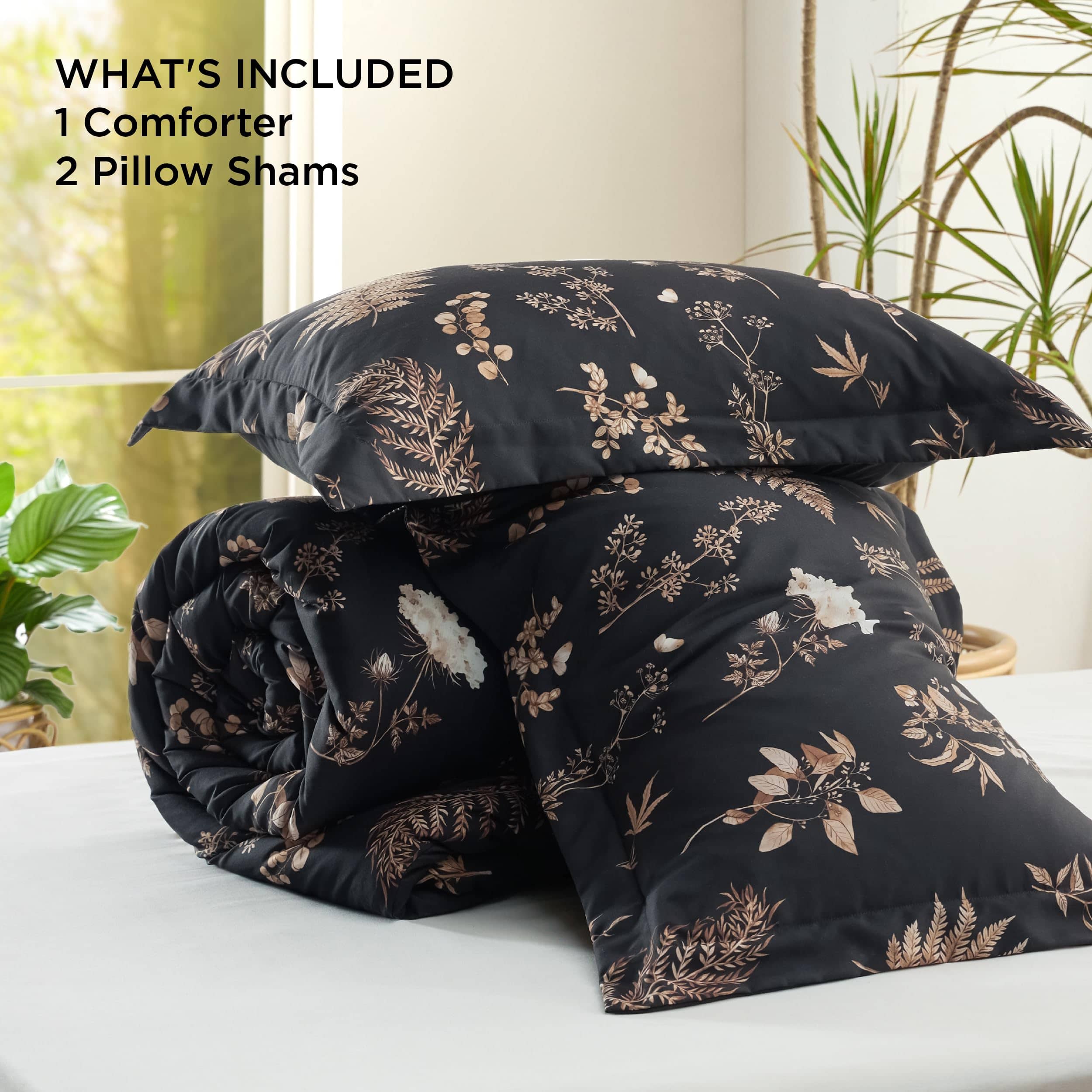 GentleSoft® Retro Botanical Comforter Set