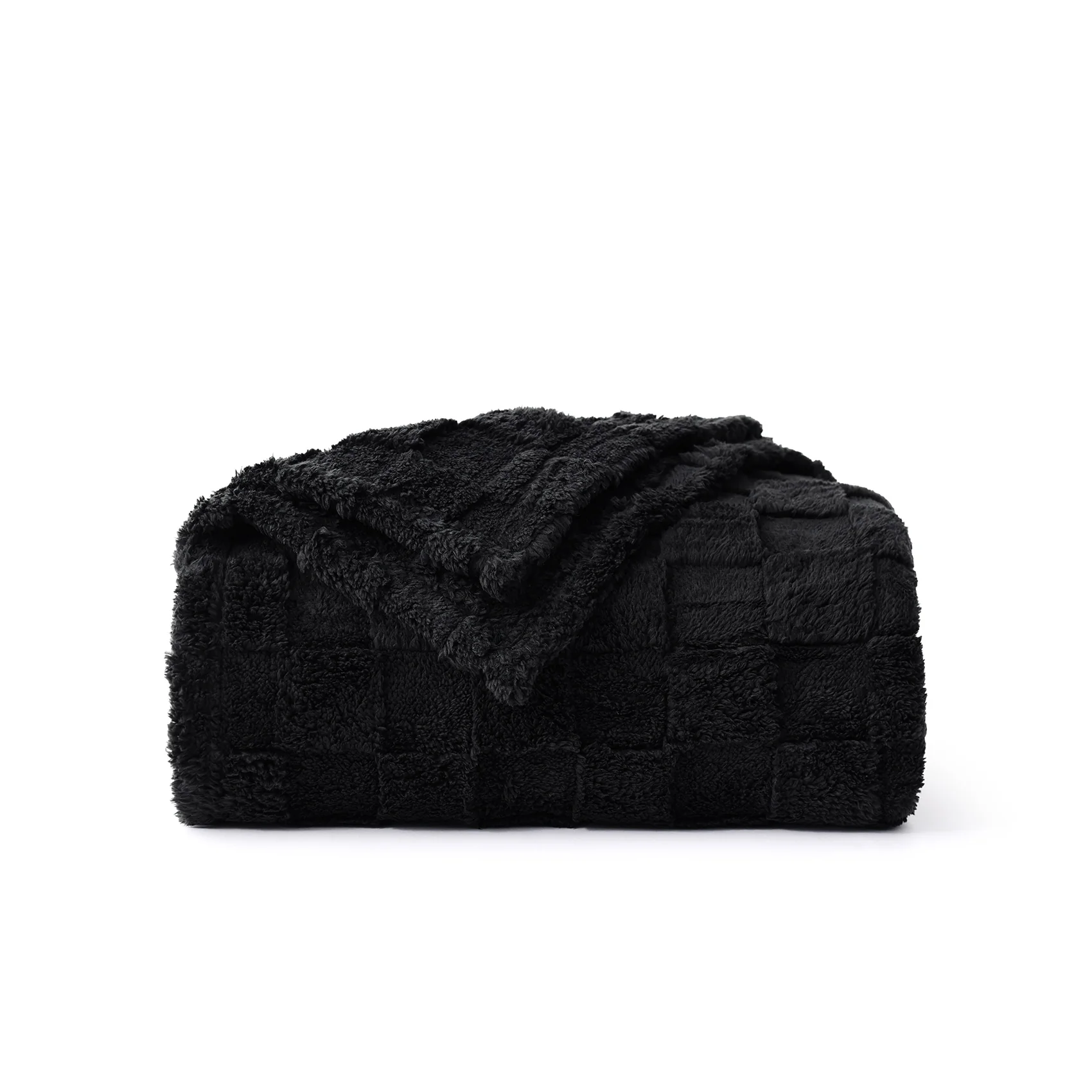 GentleSoft® Jacquard Shaggy Sherpa Blanket