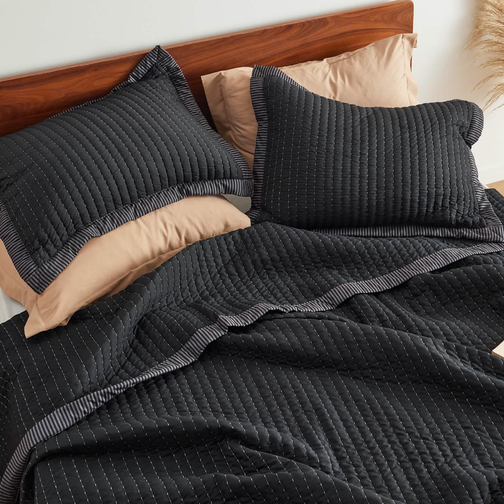 GentleSoft® Corduroy Pattern Quilt Set