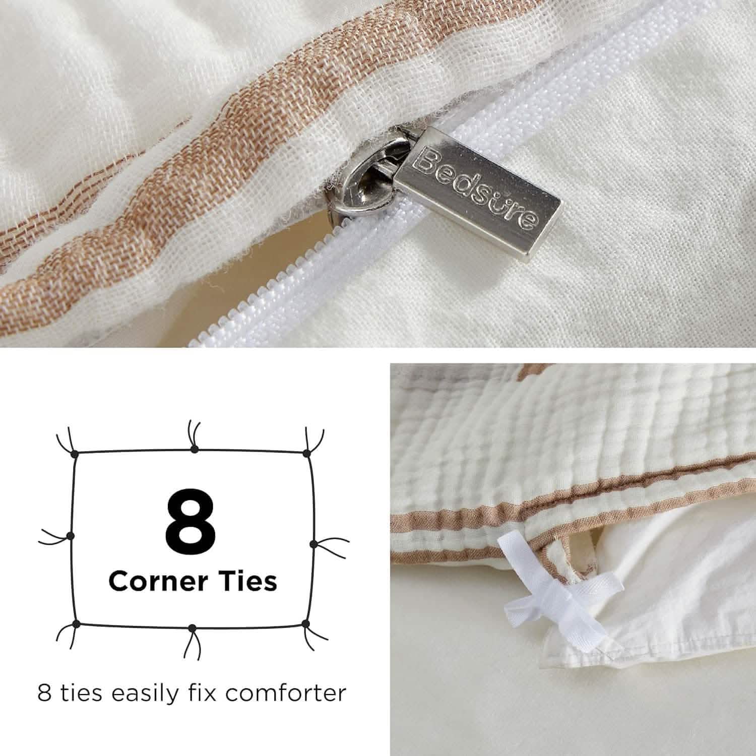 GentleSoft® Cotton Muslin Duvet Cover Set