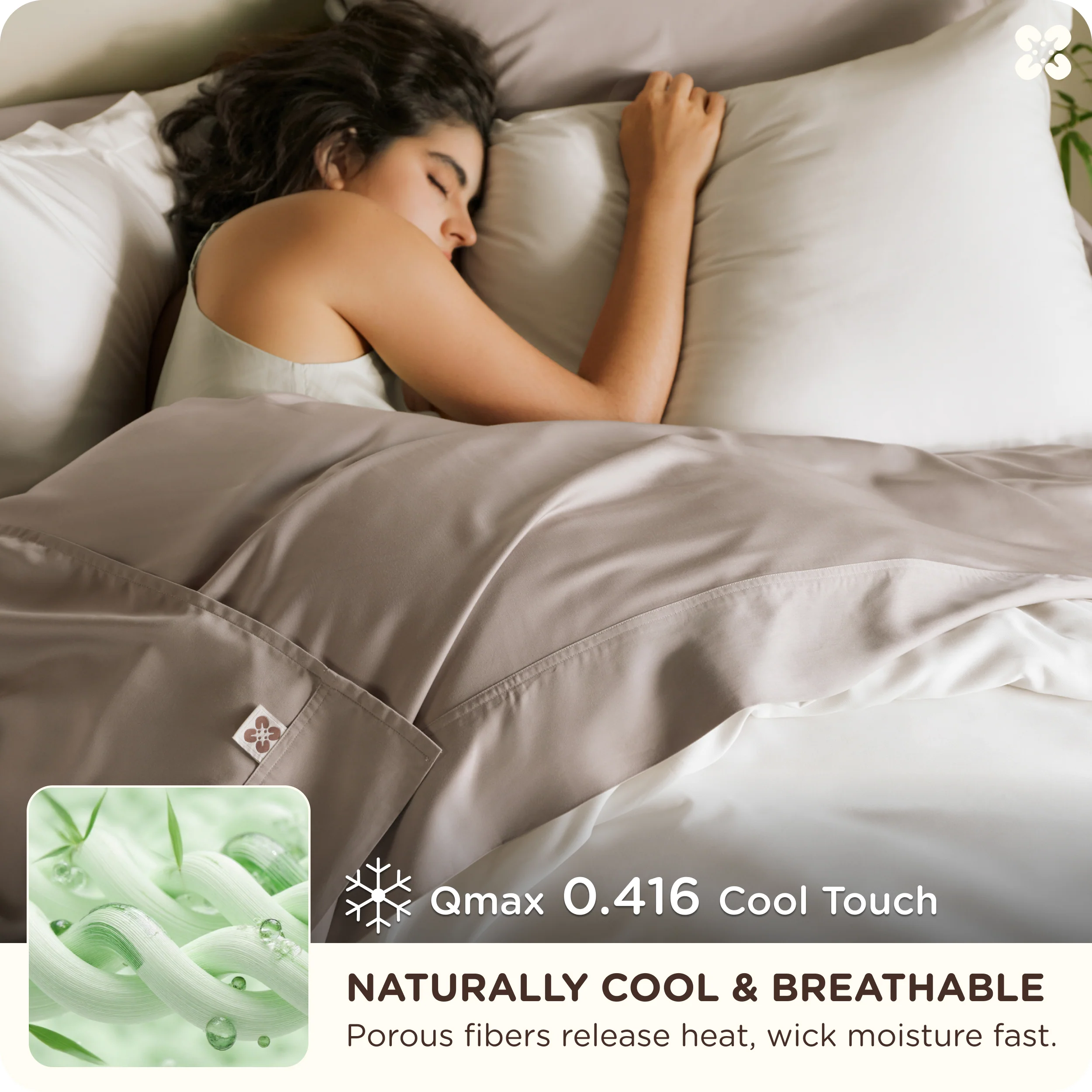 GentleSoft® Organically Grown Bamboo Viscose Sheet Set
