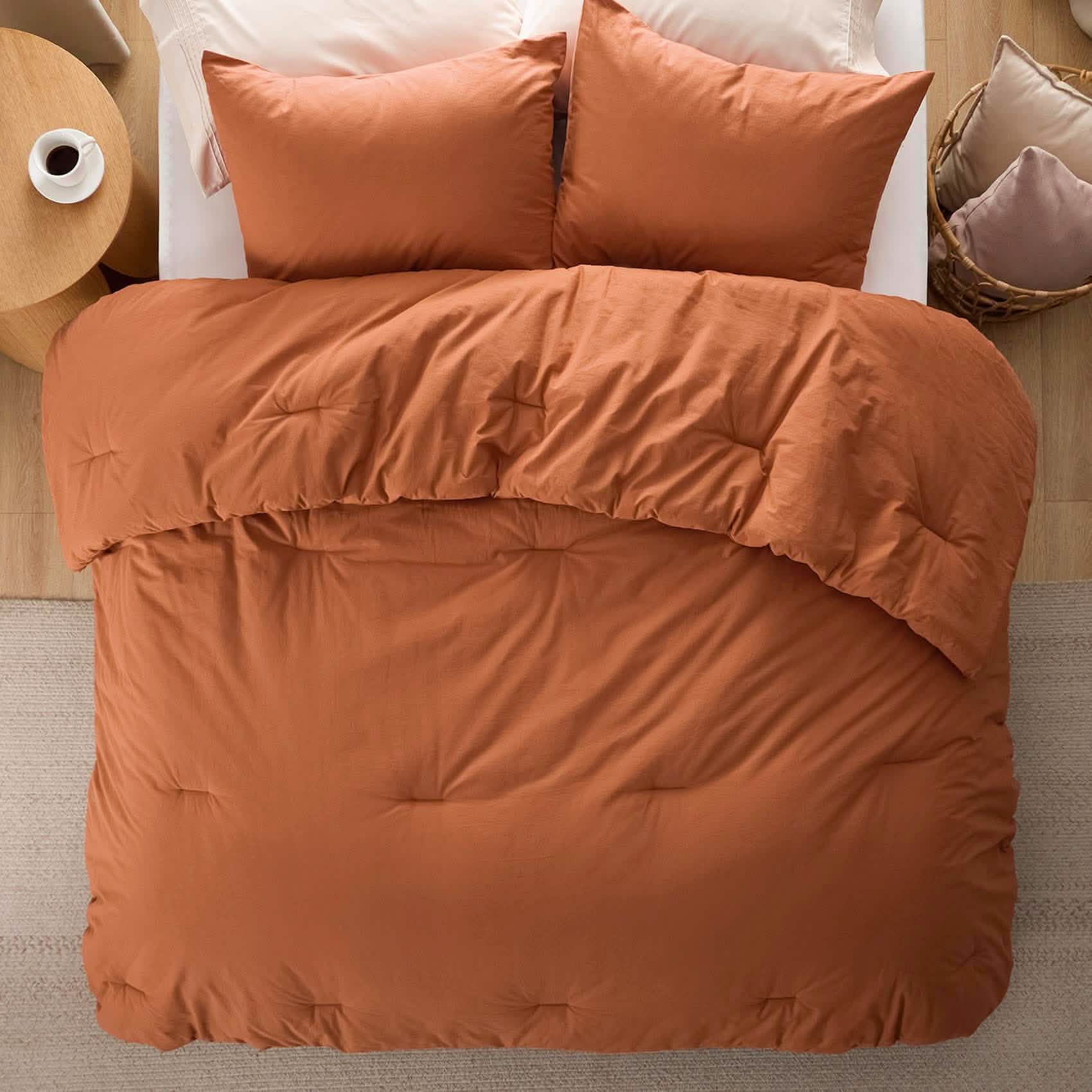 GentleSoft® Prewashed Cotton Comforter Set