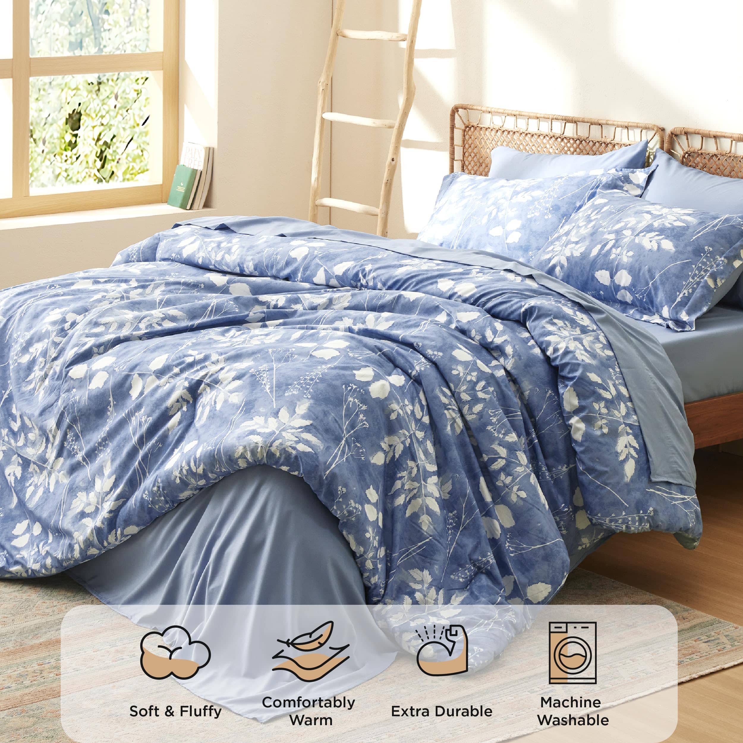 GentleSoft® Elegant Floral Comforter Sets