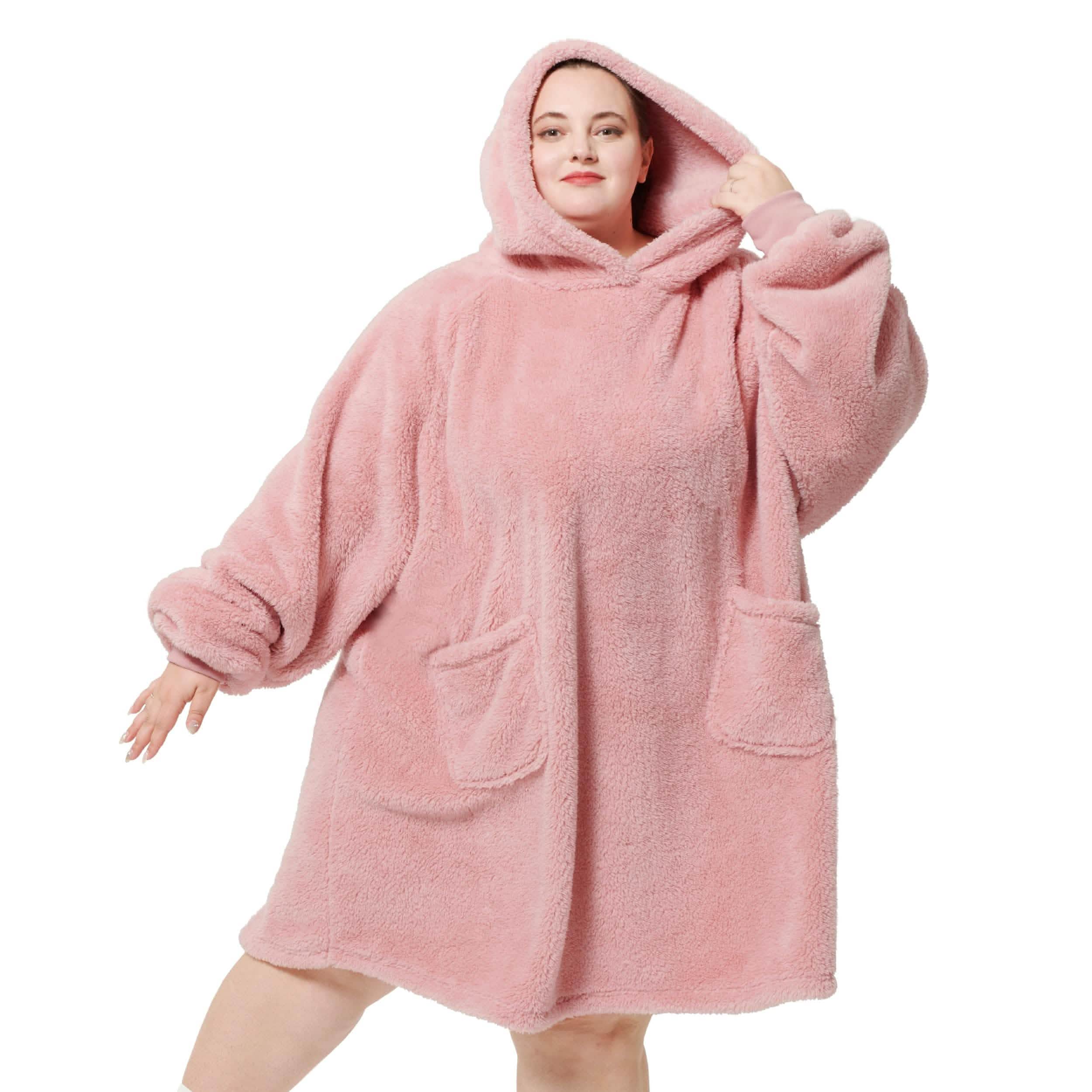 GentleSoft® Shaggy Sherpa Blanket Hoodie