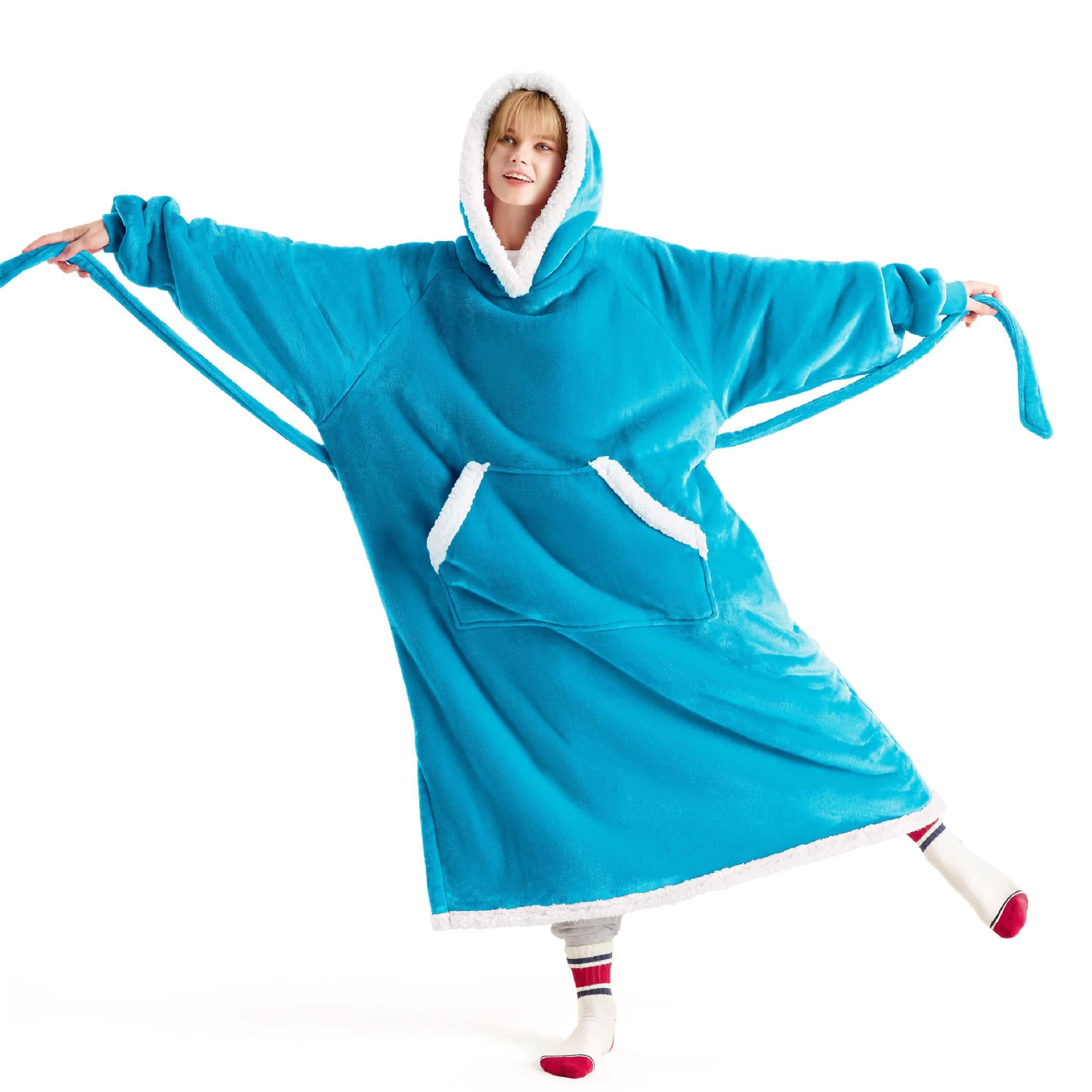 GentleSoft® Sherpa Fleece Wearable Blanket