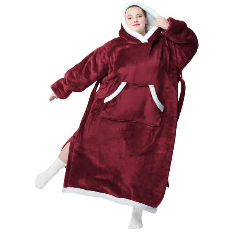 GentleSoft® Sherpa Fleece Wearable Blanket