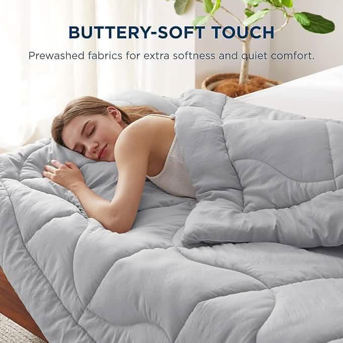 GentleSoft® Prewashed Polyester Quilted Comforter