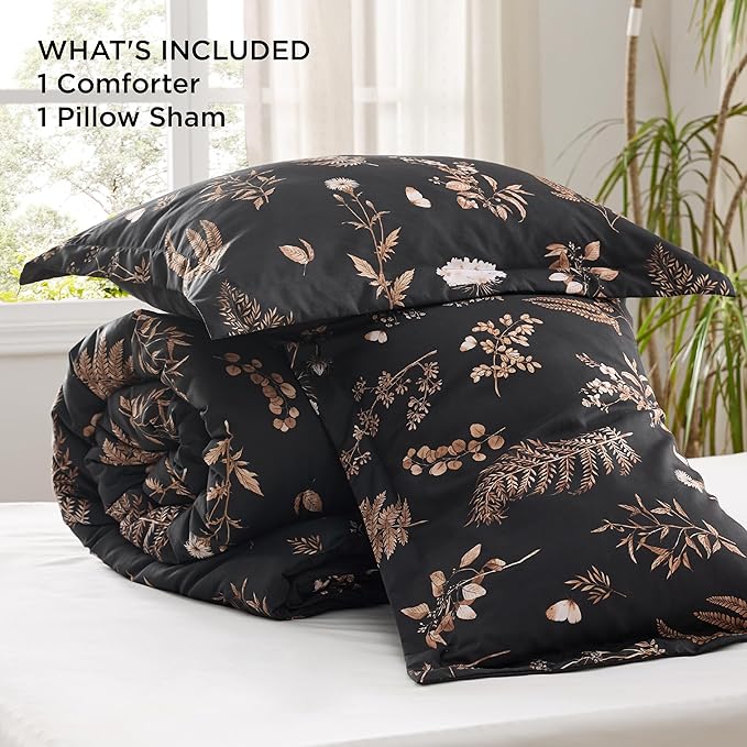 GentleSoft® Retro Botanical Comforter Set