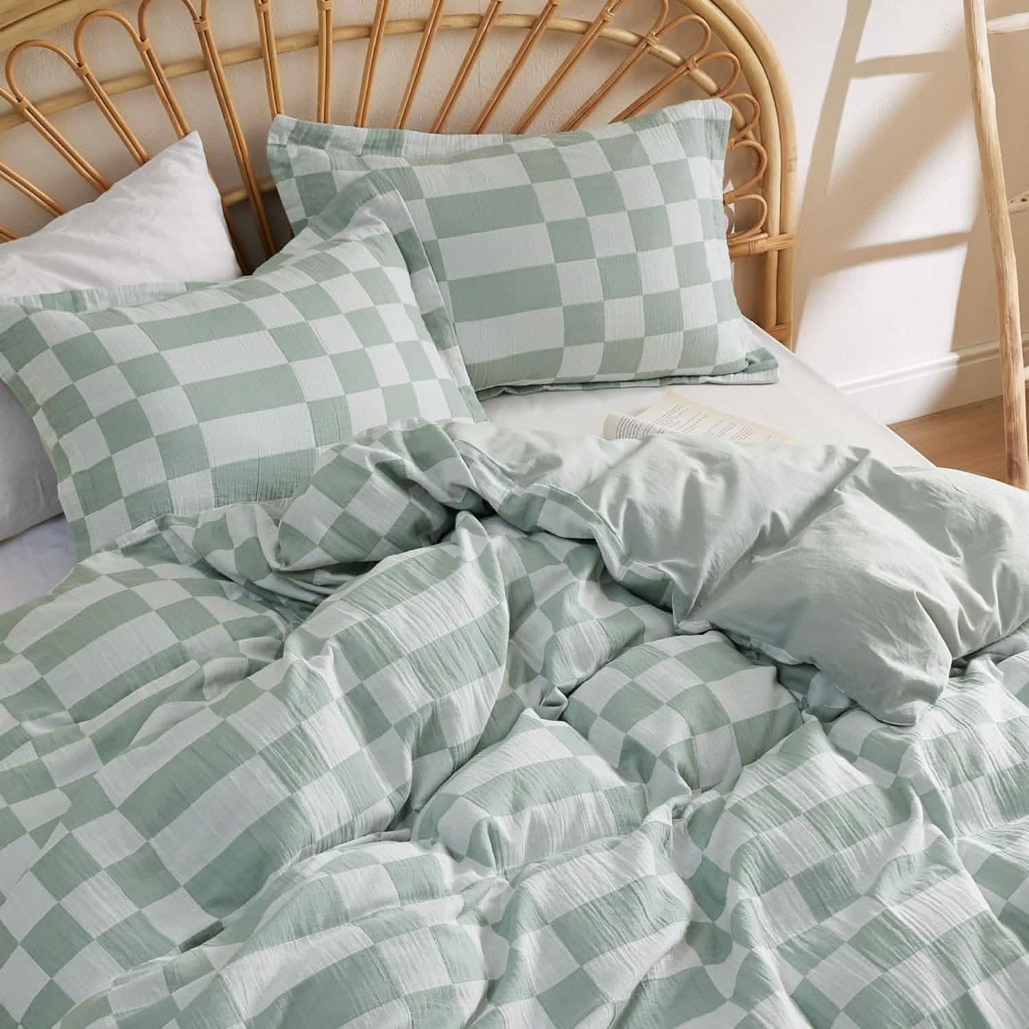 GentleSoft® Cotton Muslin Duvet Cover Set