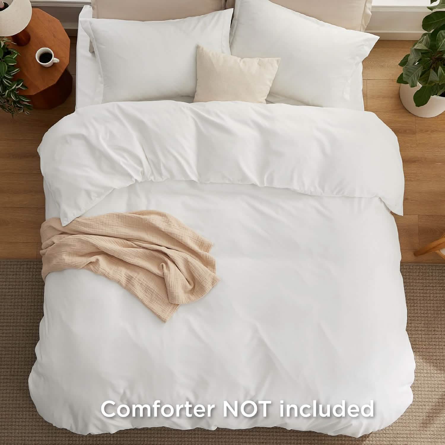 GentleSoft® Brushed Microfiber Duvet Cover Sets With Fitted Sheet