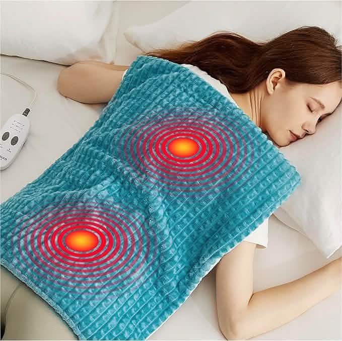 GentleSoft® Weighted Heating Pad with Massager