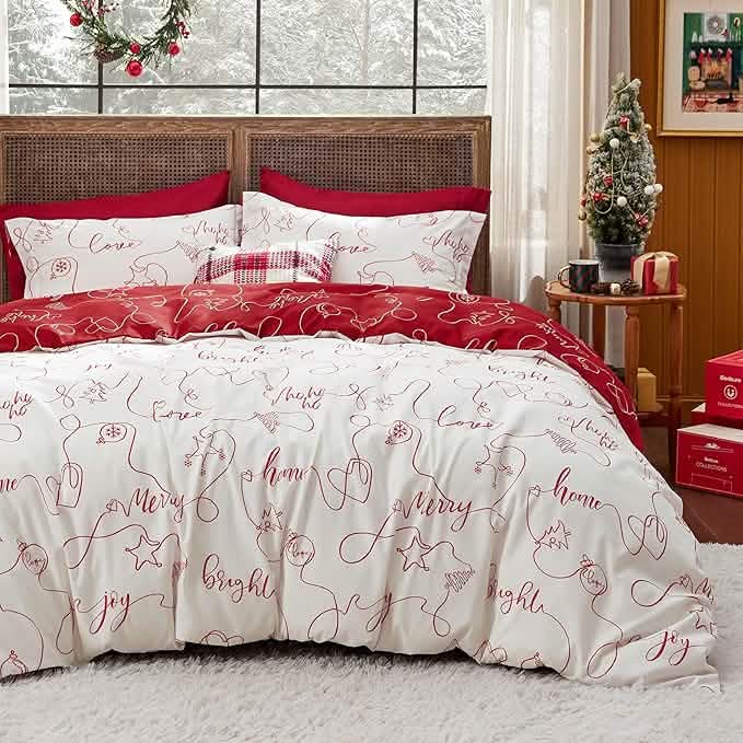GentleSoft® Exquisite Christmas Duvet Cover Set