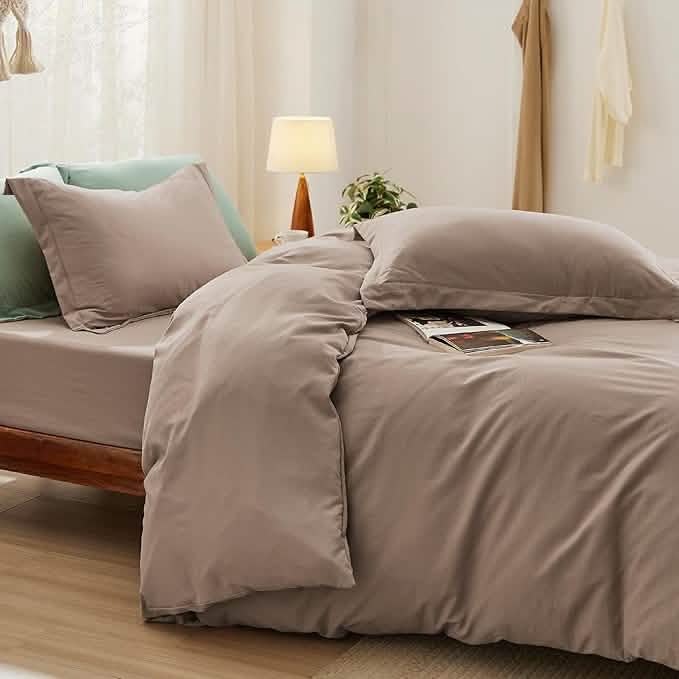 GentleSoft® Prewashed Microfiber Duvet Cover Set