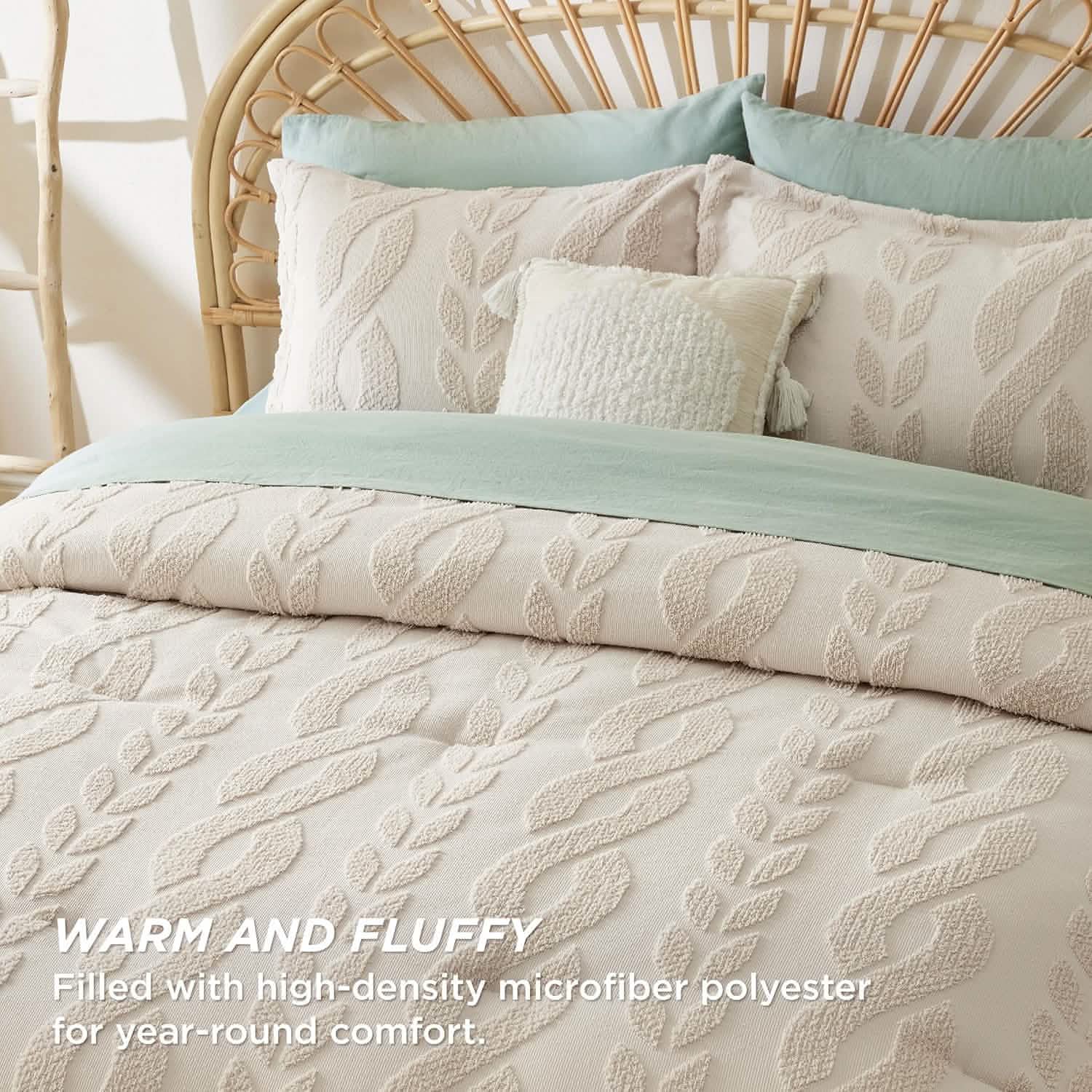 GentleSoft® Jacquard Comforter Set