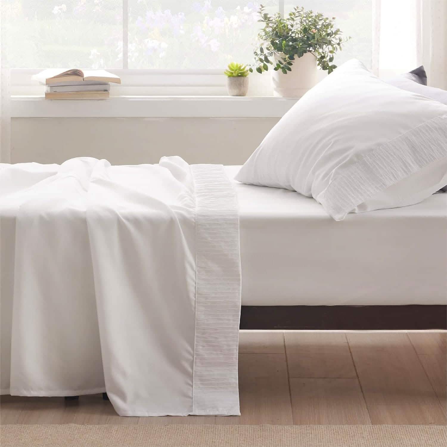 GentleSoft® Ruched Sheet Set