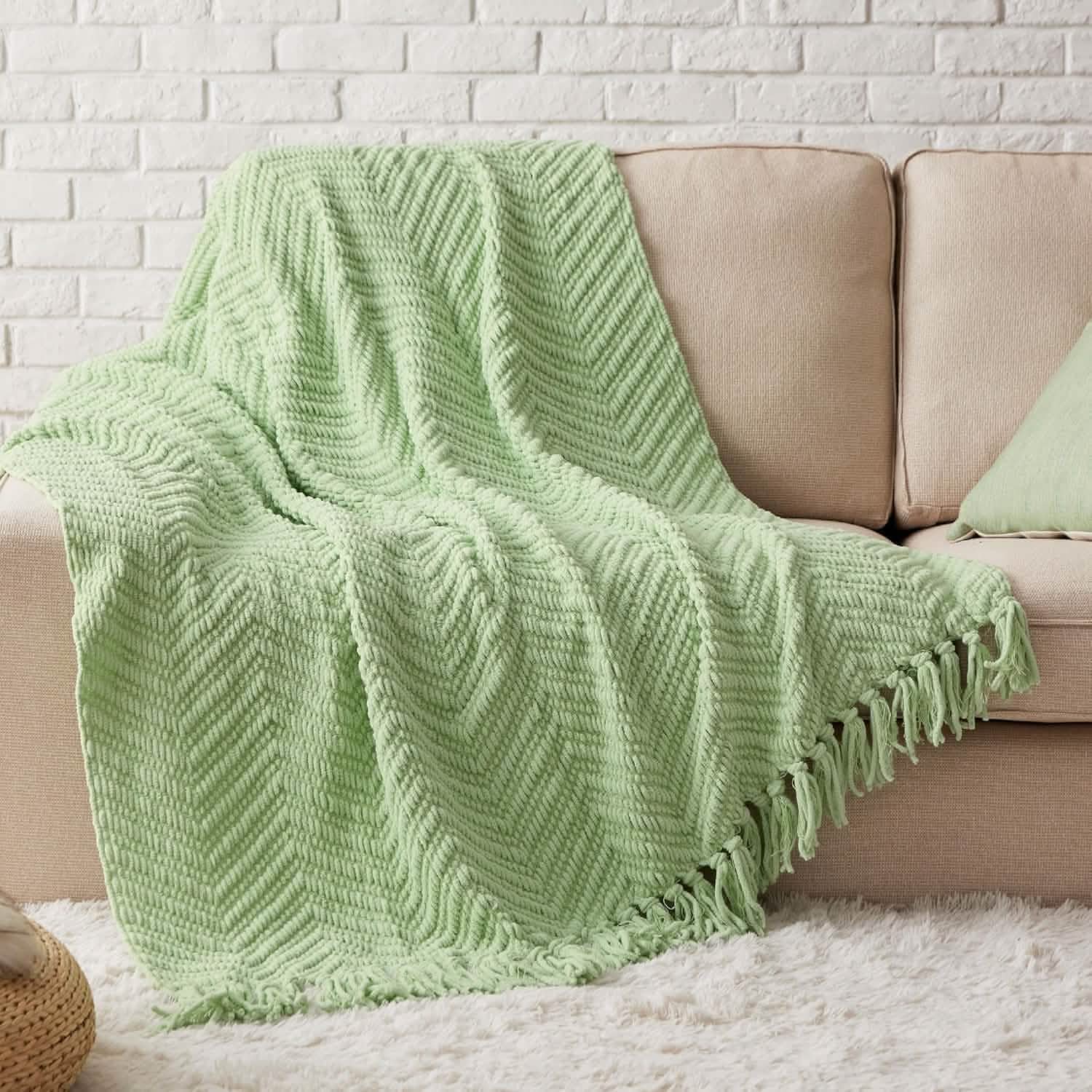 GentleSoft® GentleSoft Versatile Knit Woven Chenille Blanket