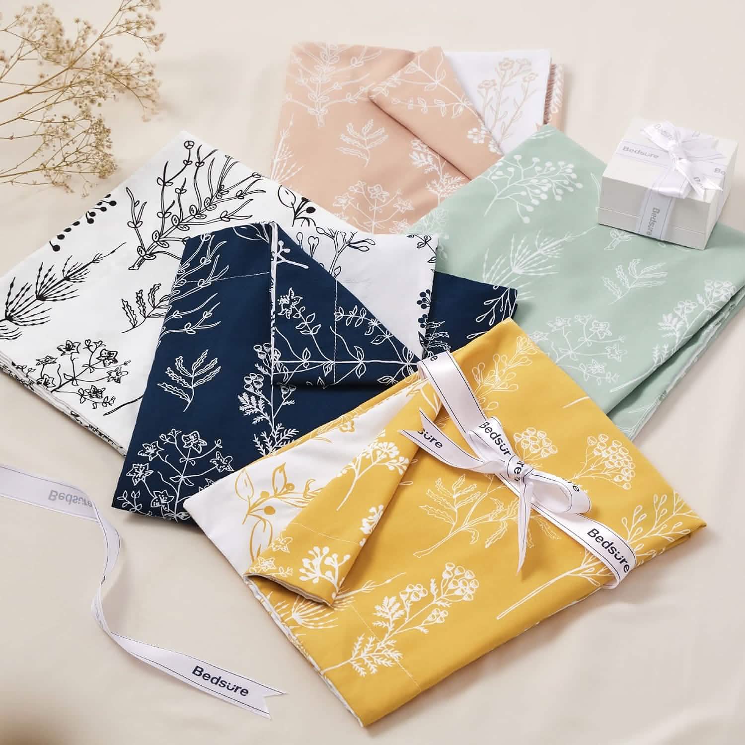 GentleSoft® Reversible Floral Print Comforter Set-2