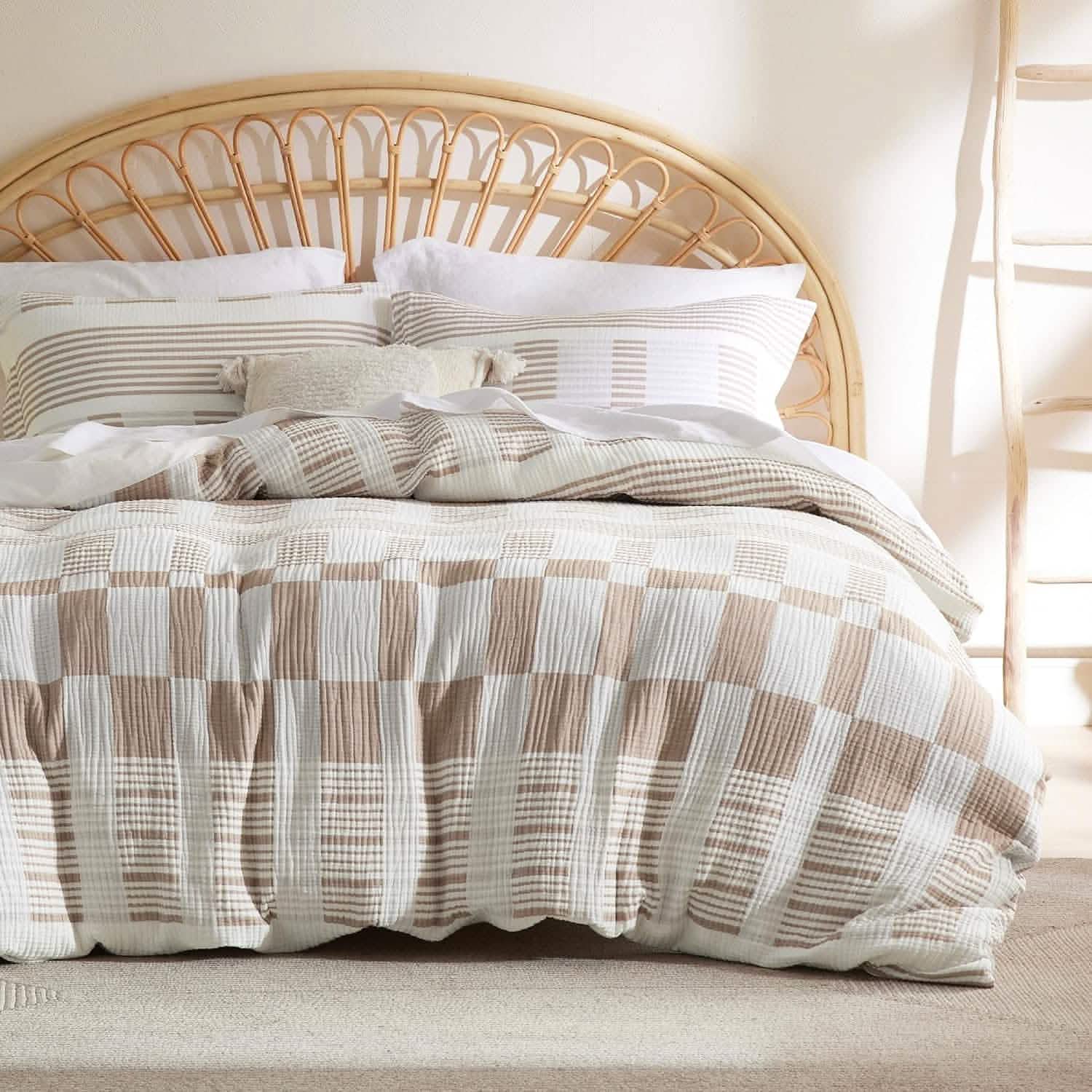 GentleSoft® Cotton Muslin Duvet Cover Set