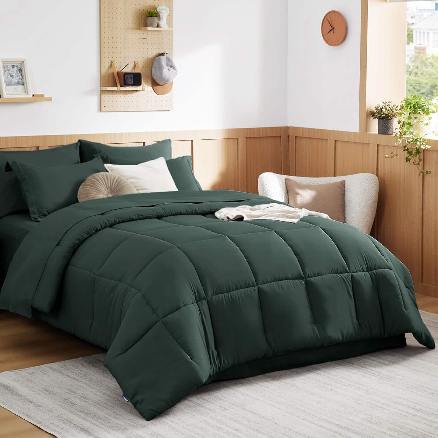 GentleSoft® Comforter Set - 7 Pieces Solid
