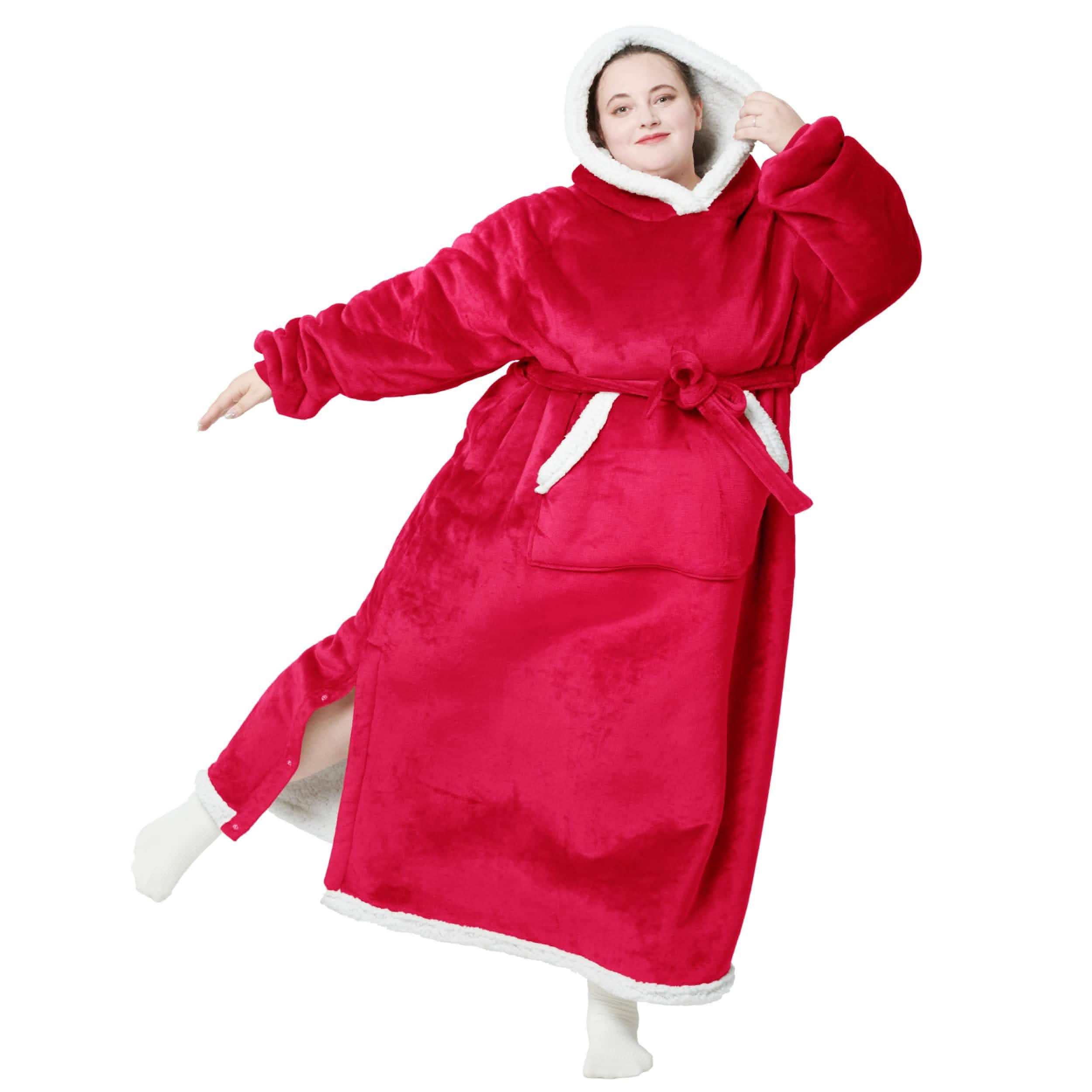 GentleSoft® Sherpa Fleece Wearable Blanket