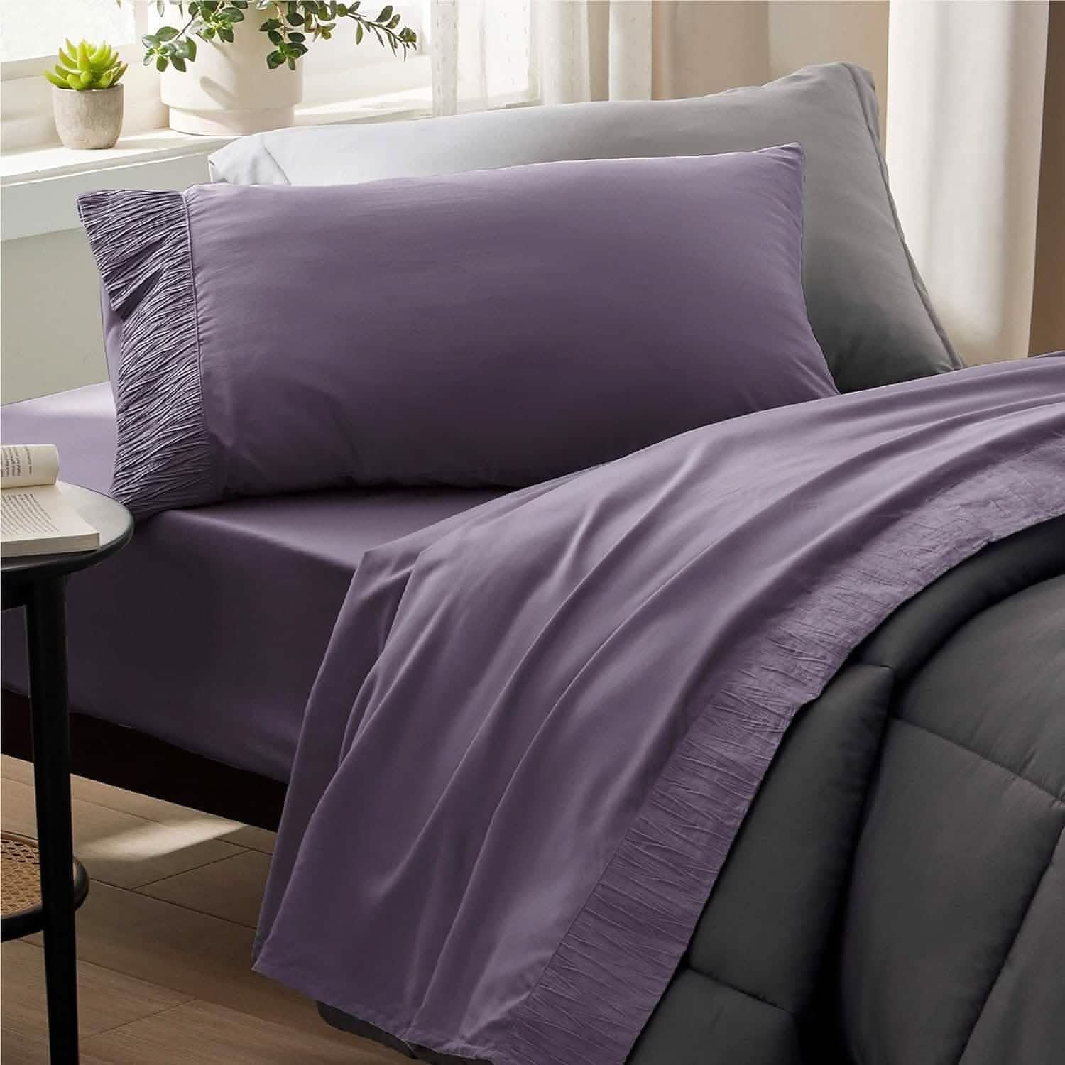 GentleSoft® Ruched Sheet Set