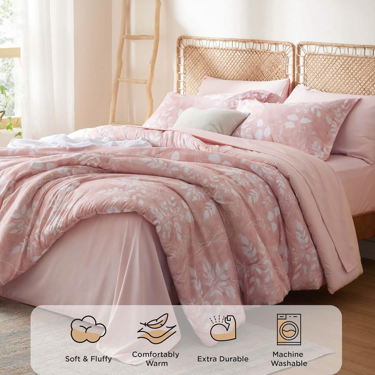 GentleSoft® Elegant Floral Comforter Sets
